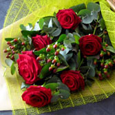 6 Red Roses